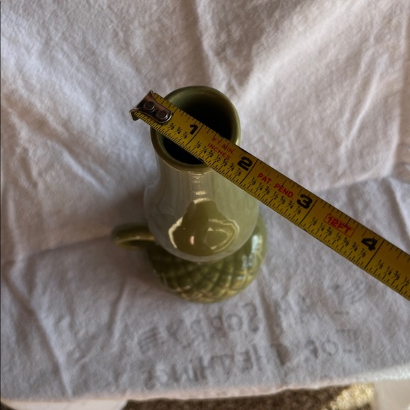 Elegant Olive Green Ceramic Vase - Picture 8 of 8